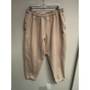 Nike Billie Eilish NRG Fleece Jogger Pants size 2XL Mushroom-Sequoia dq7752-202